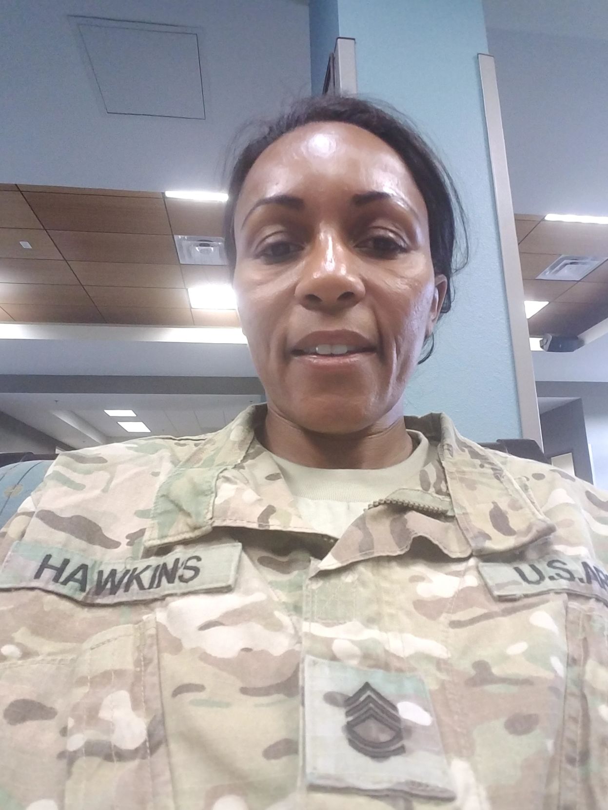 Sgt. 1st Class Caroline Hawkins Blaze